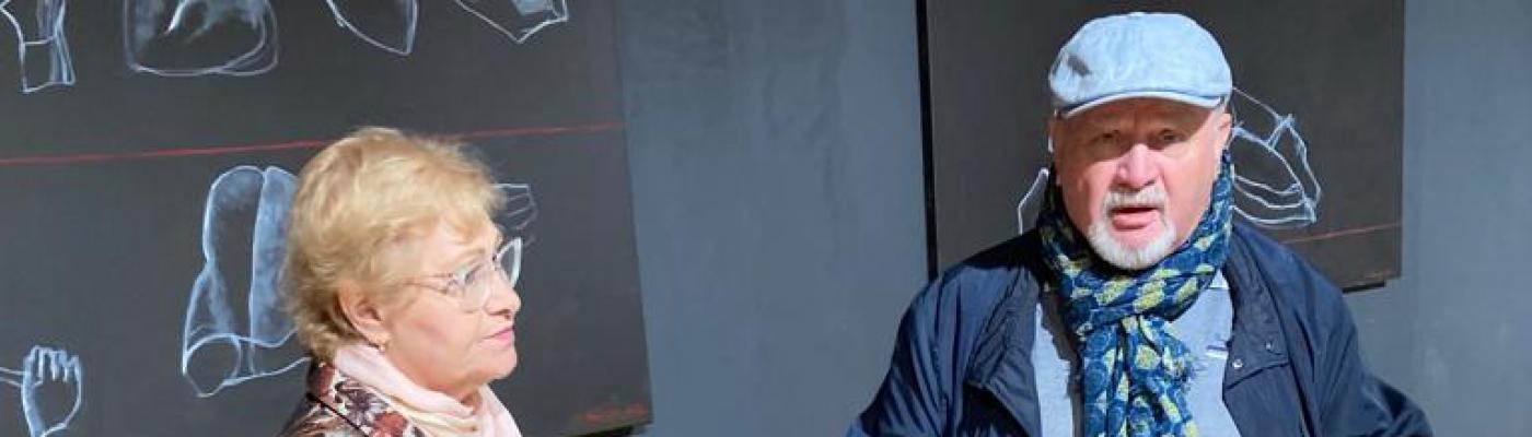 У Бабиному Яру відкрилася виставка митців з Литви і України "Шлях з небуття"