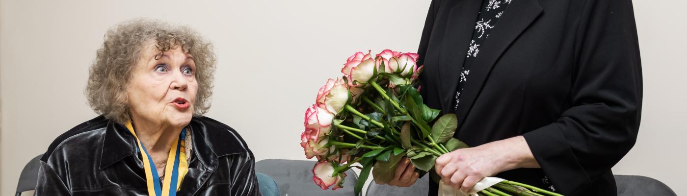 Єврейська конфедерація України вітає Ліну Костенко з Днем народження