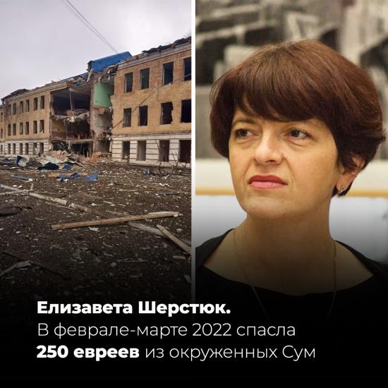 4 травня Єлизавета Шерстюк стане почесним смолоскипоносцем Діаспори на горі Герцля
